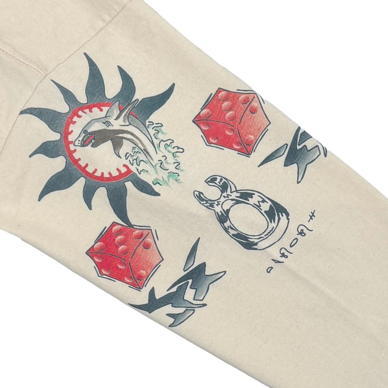 8*3様 DENNIS RODMAN TATTOO LS NATURAL L DENNIS RODMAN TATTOO LS NATURAL LARGE 7702 | gr