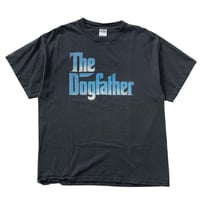 OLD&VINTAGE THE DOGFATHER BLUE TEXT DELTA LARGE 7713