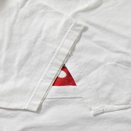 THE ROLLING STONES FLAG AND TONGUE BRIGES TO BABYLON BOOTLEG WHITE ALSTYLE LARGE 3229