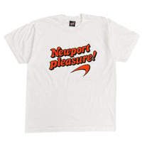 Newport ORANGE TEXT pleasure! FRUIT OF THE LOOM LARGE 6902