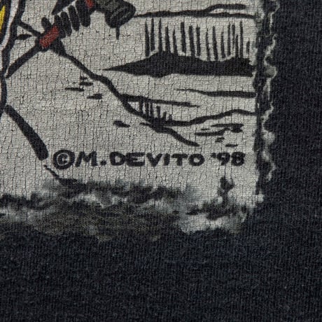 METALLICA METALLICA IN CLUB BACK HARLEY PARODY LOGO GIANT LARGE 1633