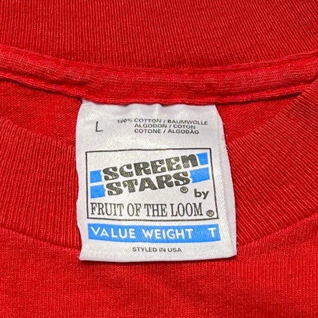 oasis BOX LOGO RED SCREEN STARS LARGE 0345