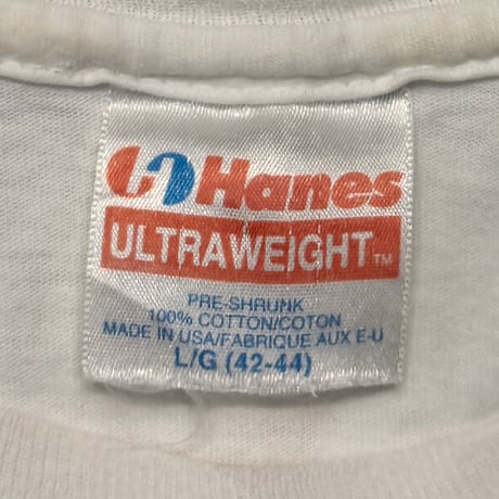 MICHAEL JACKSON DANGEROUS WORLD TOUR 1992-93 WHITE HANES LARGE 3656