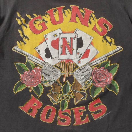 GUNS N' ROSES TRUMP ROSE PISTOLS BROCKUM LARGE 0741