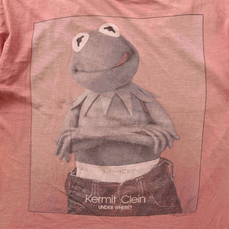 KERMIT Calvin Klein PARODY FADED PURPLE CHANGES FITS LARGE 5767