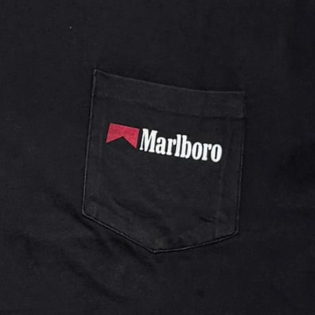 Marlboro MAN SHILHOUETTE BLACK OS FITS XL A035