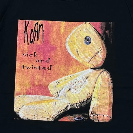 KORN WORLD TOUR 2001 BOOTLEG FRUIT OF THE LOOM XL 3033