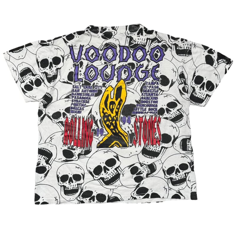 THE ROLLING STONES VOODOO LOUNGE 1994 SKULL OVP
