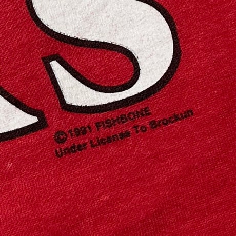 FISHBONE RACISM SUCKS RED SCREENSTARS XL 1829