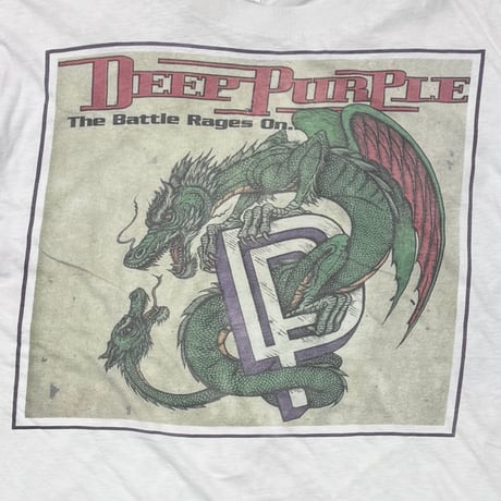 DEEP PURPLE EUROPEAN TOUR 1993 XL WHITE 0610