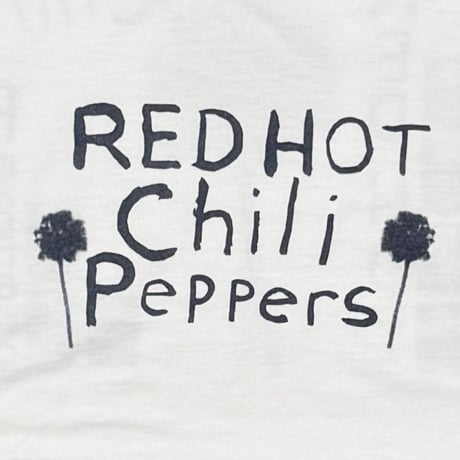 RED HOT CHILI PEPPERS 2002 BY THE WAY PALM TREE RINGER WHITE/NAVY GIANT LARGE 5060