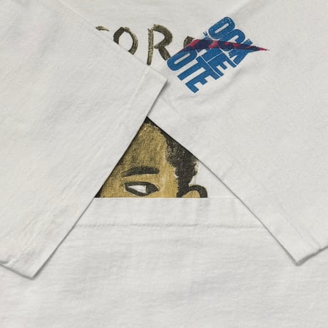 CENSORSHIP ROCK THE VOTE WHITE GIANT BY TEEJAYS XL 1951