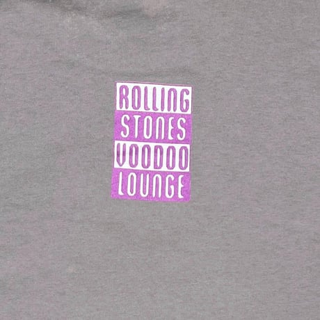 THE ROLLING STONES PURPLE SPIKE TONGUE VOODOO LOUNGE BROCKUM LARGE 8687