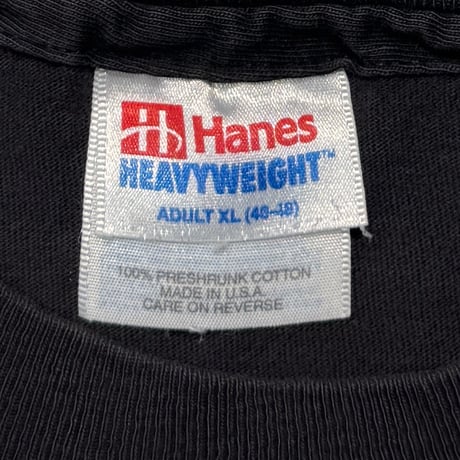 PULP FICTION BACK TEXT FRONT LOGO HANES XL 1746