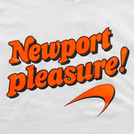 Newport ORANGE LOGO Pleasure! SCREEN STARS LARGE 4134