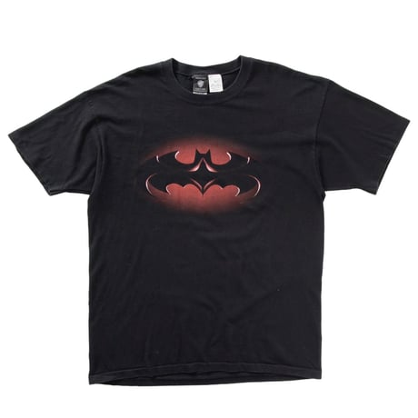 DC COMICS BATMAN & ROBIN FRONT BAT SIGNAL BLACK XL 0768