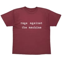 RAGE AGAINST THE MACHINE MOLOTOV BURGUNDY FITS XL 8040