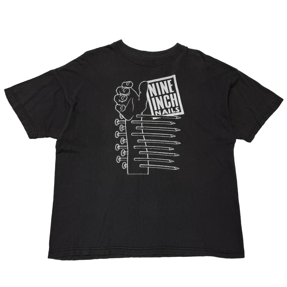 NINE INCH NAILS HAND NAILS BOOTLEG BLACK FITS X