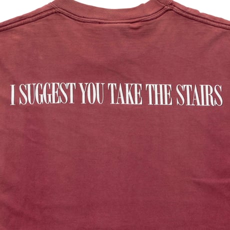 DISNEY VINTAGE TWILIGHT ZONE TOWER OF TERROR BURGUNDY FITS LARGE 2224