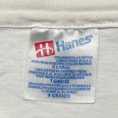 THE BEATLES 4 FACE PORTRAIT BACKSTAGE PASS WHITE HANES XL 0706