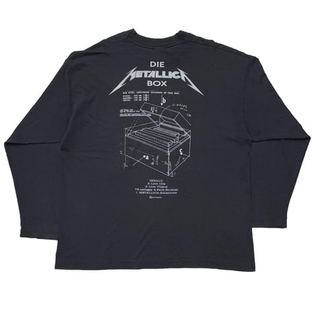 METALLICA LIVE SHIT BINGE&PURGE LS FITS XL 2423