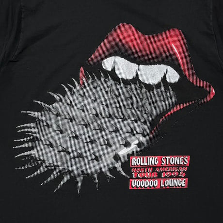 THE ROLLING STONES BIG SPIKE TONGUE VOODOO LOUNGE NORTH AMERICAN TOUR FITS XL 0646