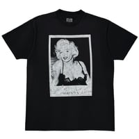 MARILYN MONROE LINGERIE PORTRAIT BLACK FITS LARGE 8426