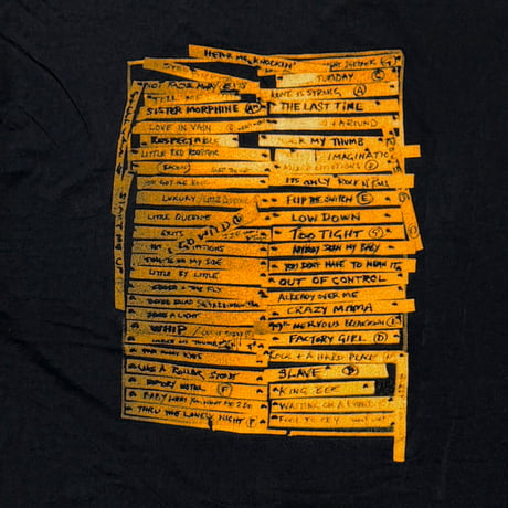 THE ROLLING STONES 1997 GOLD TONGUE LARGE 6981