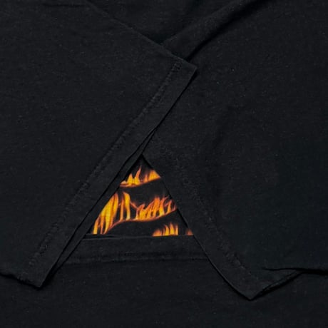 THE ROLLING STONES FLAMING TONGUE LICKS EUROPEAN TOUR 2003 JERZEES LARGE 1821