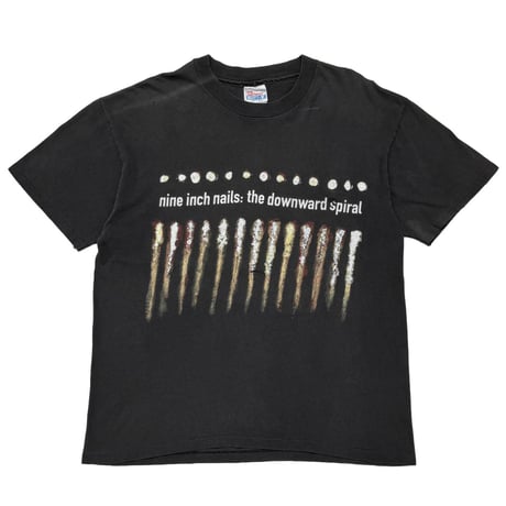 NINE INCH NAILS THE DOWNWARD SPIRAL HANES LARGE A009