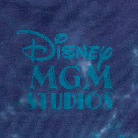 DISNEY VINTAGE FANTASMIC VILLAINS LIQUID BLUE LARGE TIE DYE 2770