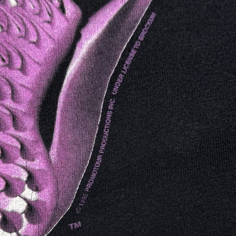 THE ROLLIMG STONES PURPLE SPIKE TONGUE VOODOO LOUNGE LS SCREEN STARS XL 9031