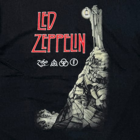 LED ZEPPELIN Y2K HERMIT HANES LARGE 1787
