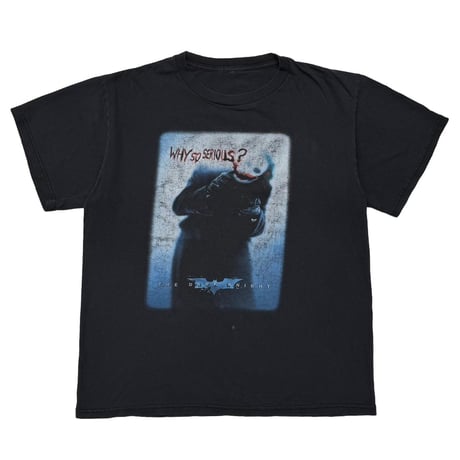 THE DARK KNIGHT JOKER WHY SO SERIOUS? FITS MEDIUM 1280