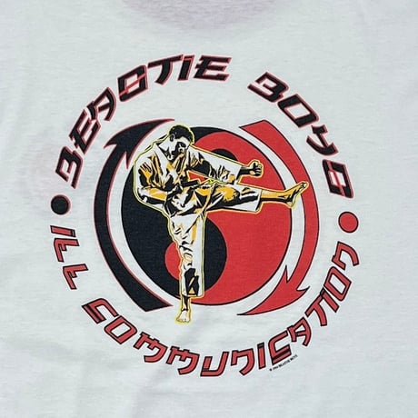 BEASTIE BOYS ILL COMMUNICATION RINGER WHITE/RED WINTERLAND XL 5658