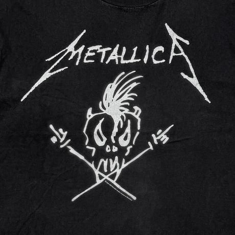 METALLICA BIG SKULL NOWHERE ELSE TO ROAM 1993 BACK MAP FITS XL 7512
