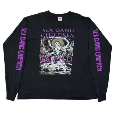 SEX GANG CHILDREN BLIND USA TOUR 1992 LS FRUIT OF THE LOOM XL 1388