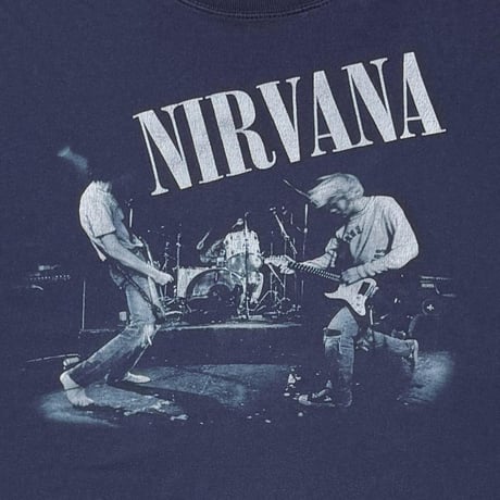 NIRVANA Y2K FROM THE MUDDY BANKS NAVY FITS LARGE 8203