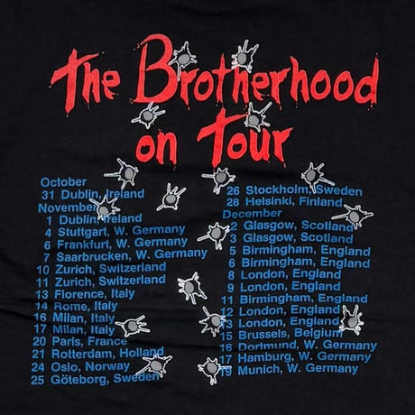 BON JOVI THE BROTHERHOOD ON TOUR EURO XL 0723