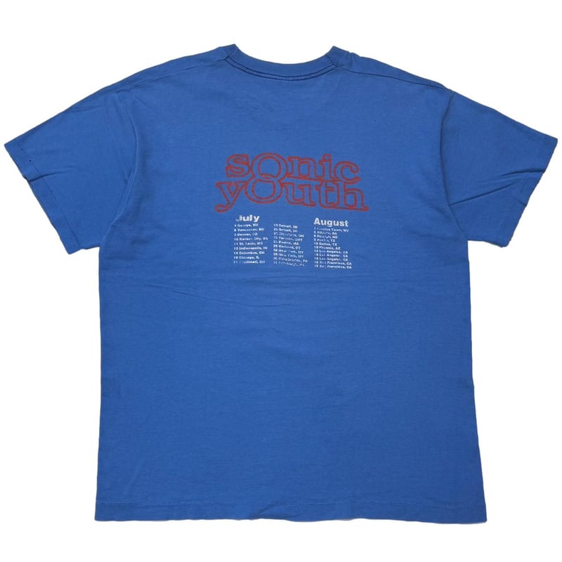 SONIC YOUTH WASHING MACHINE DOUBLE SIDE BLUE FR