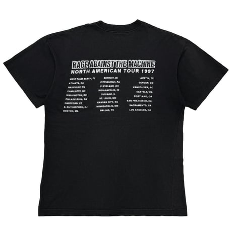 RAGE AGAINST THE MACHINE 1997 WHO LAUGHS LAST ? BARBARA KRUGER ANVIL LARGE 0804