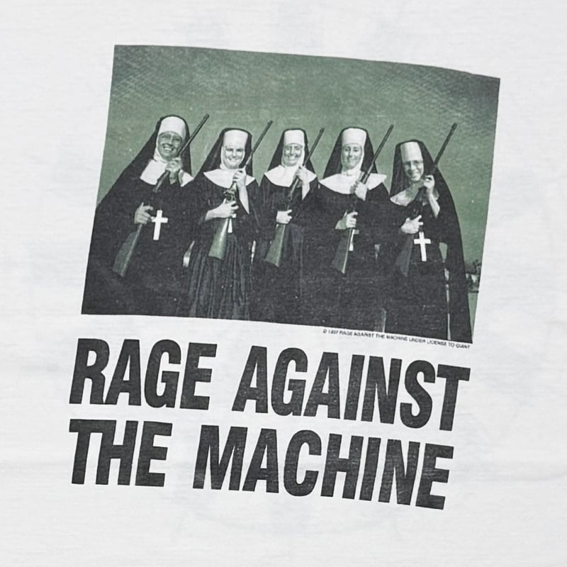 RAGE AGAINST THE MACHINE NUNS AND GUNS GIANT XL