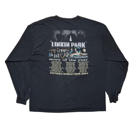 LINKIN PARK METEORA TOUR 2004 LS BOOTLEG HANES XL 7586