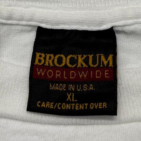 THE ROLLING STONES MULTI COUNTRY TONGUE VOODOO LOUNGE WHITE BROCKUM XL 2754