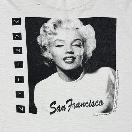 MARILYN MONROE SAN FRANCISCO MONOCHROME FILM WHITE XL 2478