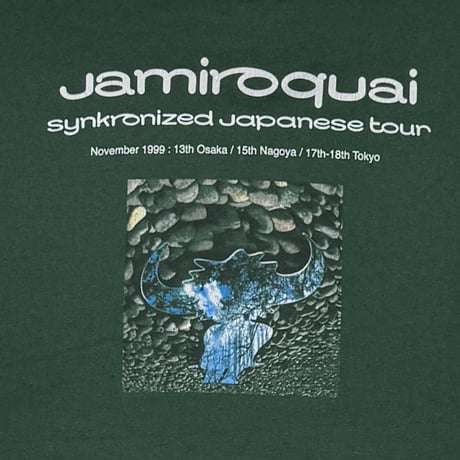 JAMIROQUAI SYNCHRONIZED JAPANESE TOUR GREEN SCREEN STARS LARGE 7694