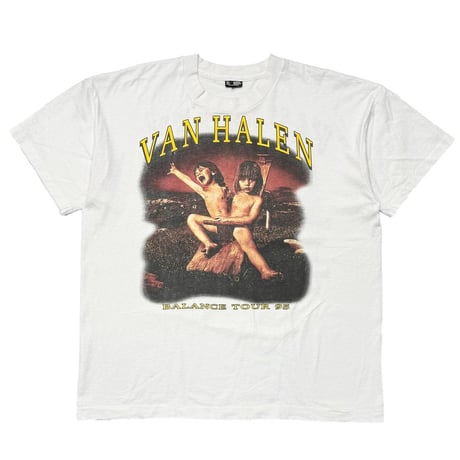 VAN HALEN BALANCE TOUR 1995 BOOTLEG WHITE XL 0891