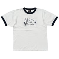 RED HOT CHILI PEPPERS 2002 BY THE WAY PALM TREE RINGER WHITE/NAVY GIANT LARGE 5060