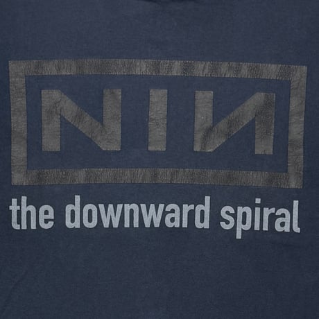 NINE INCH NAILS 1994 THE DOWNWARD SPIRAL LS ALL SPORT LARGE 0806