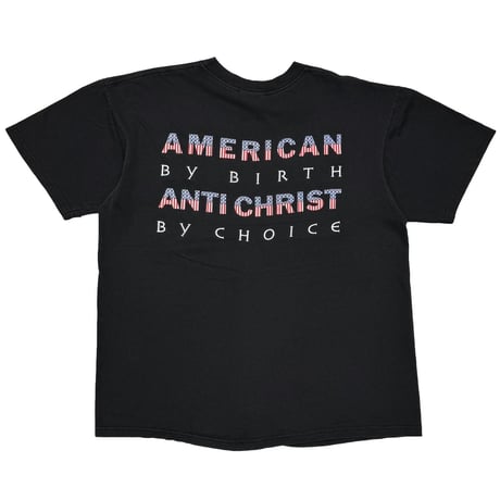 MARILYN MANSON AMERICAN BY BIRTH ANTI CHRIST BY CHOICE FLAG FITS XL 8182